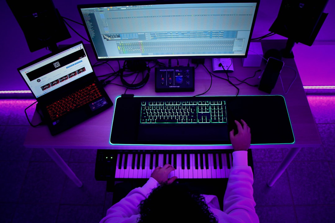 Conclusion: Your Sonic Journey with U-he Diva Presets by Uniphonic a person playing a piano